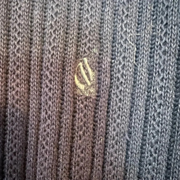 Nautica mens navy blue sweater. Size XL. NWT. Linen and cotton blend. - Picture 5 of 8